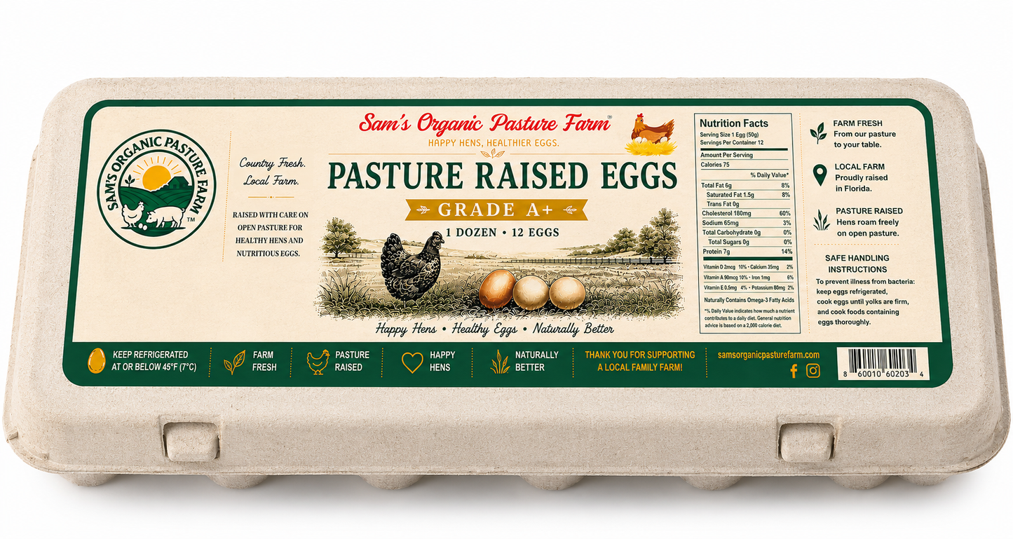 Pasture-Raised Egg Subscription (5 Dozen) – Family Plan